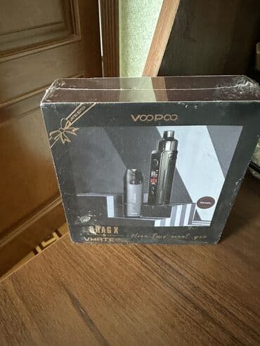 Yeni
Elektron qelyan
Voopoo Drag X and Vmate pod
Bagli qutuda!