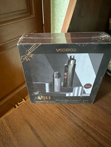 iqos iluma i: Yeni
Elektron qelyan
Voopoo Drag X and Vmate pod
Bagli qutuda! — 1