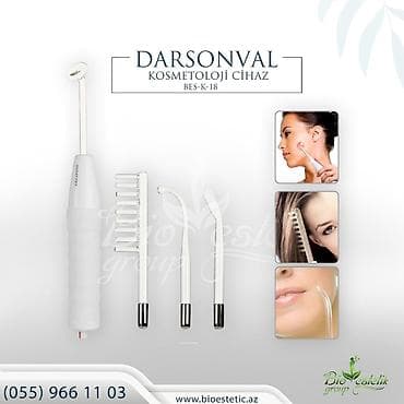 Darsonval apparatıKosmetoloji cihazlar, Estetik cihazlar Hansı