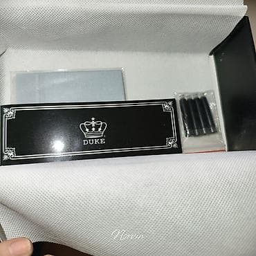 3D Qələmlər: DUKE qələm dəsti – lüks hədiyyə qutusunda Məhsul: - DUKE brendinin 2 — 3