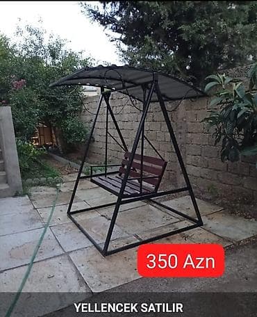 balışlar: Hasır toxunuşlu yelləncək kreslo - Dizayn: Yumurtavari asma — 2