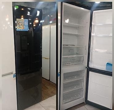 dondurma xaladenniki: 2 qapılı Indesit Soyuducu Satılır, rəng - Qara — 1