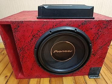 Pioneer sabvufer + Sony Xplod gücləndirici dəsti - Sabvufer: Pioneer