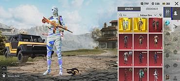 ic geyim: PUBG Mobile hesabı – zəngin kolleksiya və nadir laboratoriya M416 — 1