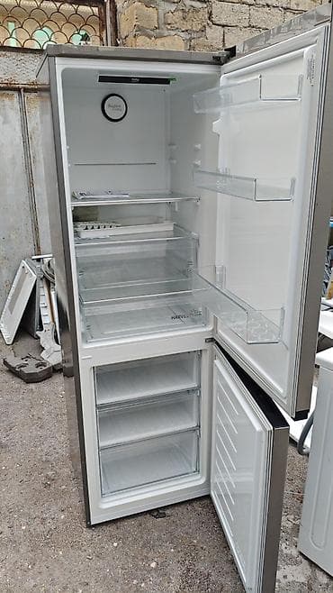 Yeni 2 qapılı Beko Soyuducu Satılır, rəng - Gümüşü