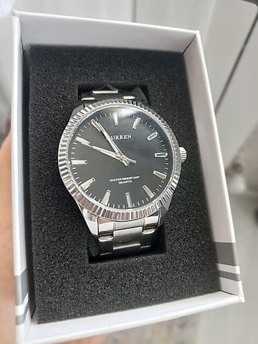 luminox saat: Yeni, Qol saatı, Curren, rəng - Gümüşü — 1