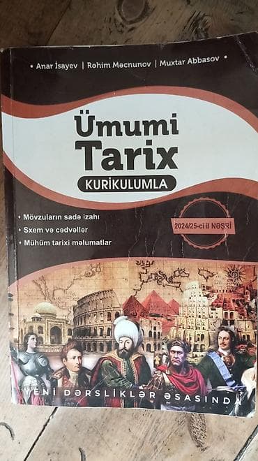 Azərbaycan Tarixi 11-ci sinif, 2024 il, Pulsuz çatdırılma — 3