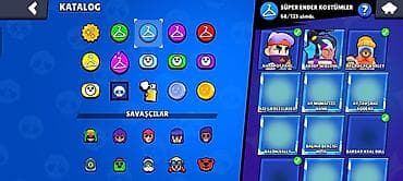 bas gitara: Brawl Stars hesabı – yüksək trofeyli və zəngin kolleksiya Endirim — 4