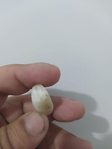 tebi bal: Ağ rəngli dekorativ mineral daş - Material: təbii daş/mineral (ağ — 4