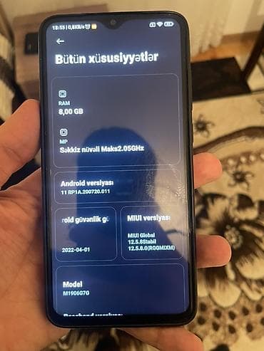 iphone xr kontakt home: Redmi Note 8 Pro, 128 GB, rəng - Yaşıl, İki sim kartlı — 8
