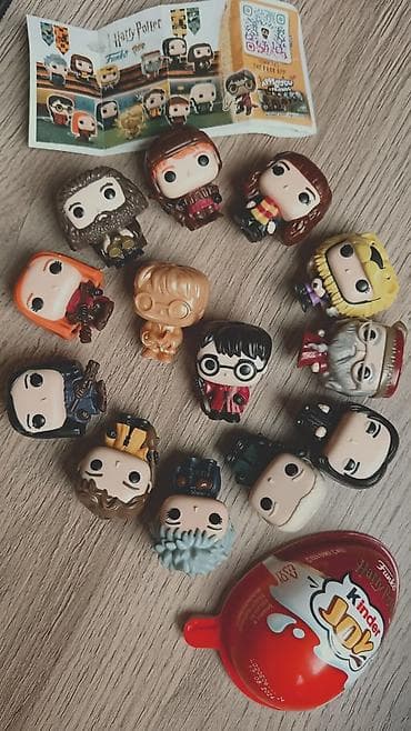 anime figur: Məhsul: Kinder Joy x Harry Potter – Funko Pop! mini fiqurlar — 1