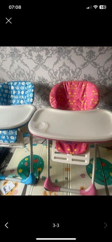 Mehra…. Yemek masasi Chicco her biri 30 azn kemeri yoxdu duwme