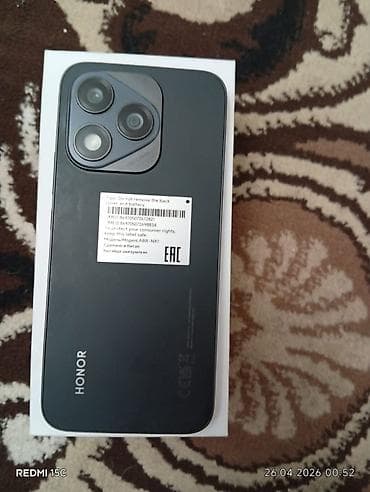 kart reader: Honor 400 Lite, 256 GB, rəng - Qara, İki sim kartlı — 3