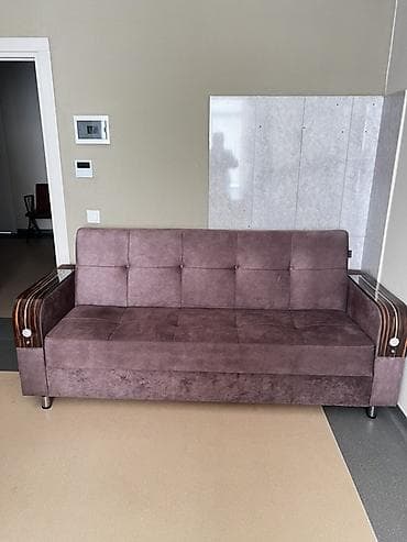 Di̇van-kravat, Yeni, Açılan, Bazalı, Vеlur parça, Çatdırılma yoxdur