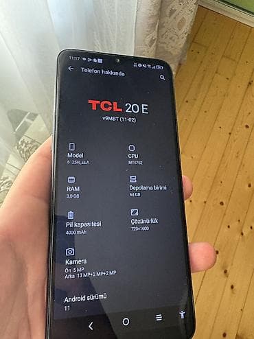 sony zv e10 ii: TCL 20E smartfon - Ekran: 6.52" HD+ (720×1600), damla-notch ön kamera — 1