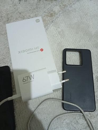 iphone 9 pro: Xiaomi 14T, 256 GB, rəng - Qara, 
 Barmaq izi, Face ID — 3