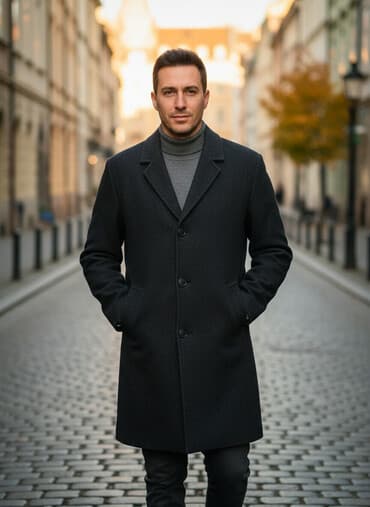 reqs geyimi: Kaşmer Palto ( Made in İtaly)
Ölçü L ( Unisex) 
Heç bir defekti yoxdur — 2