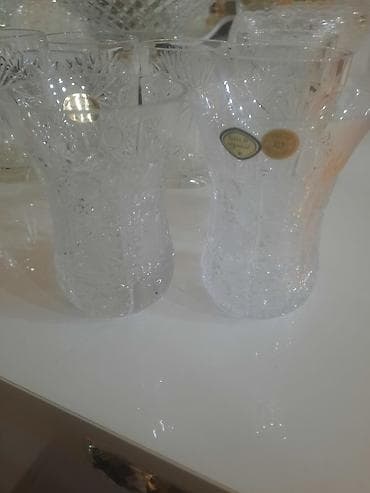 Stəkanlar, Xrustal, Çexiya lalafo.az -da Stəkanlar, Xrustal, Çexiya