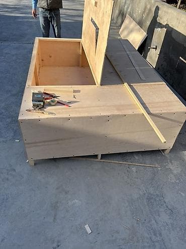 istehsalat: Taxta quşçuluq/broyler böyütmə qutusu (brooder) - Material: möhkəm — 2