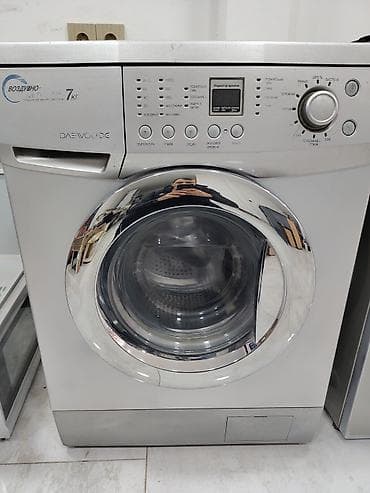 Daewoo ön yükləməli paltaryuyan maşın – 7 kq - Yükləmə: 7 kq - Ön