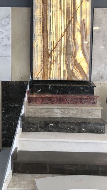 Мрамор: Mərmər pilləkənlərin istənilən ölçü duzayn və rəngə uyğyn sifarişi — 3