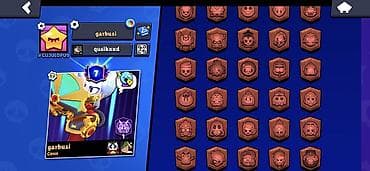 Digər oyun dəstləri: Brawl Stars oyunu üçün oyun hesabı - Kupa sayı: 19,623 - Çempionlar — 5