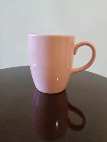 qab qaşıqlar: Fincanlar, rəng - Çəhrayı, Keramika, 1 əd, 300 ml — 3