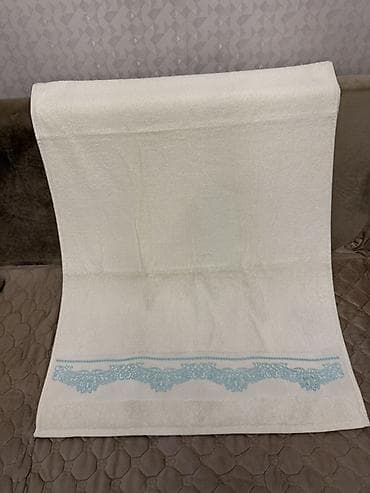 Hamam üçün Yeni rəng - Ağ Pambıq Dəsmal