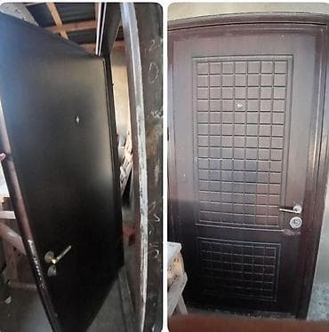 Uşaqlar üçün digər mallar: Seyf qapi 205/100sm 110azn Sumqayit 6607 leli Dəmir giriş qapısı - — 1