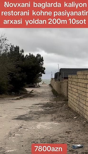 gencede torpaq satisi: 3 sot, Tikinti, Kupça (Çıxarış) — 3