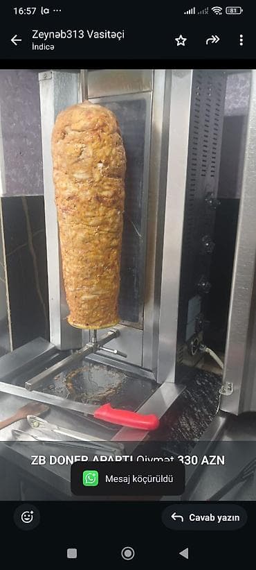 *ZB* *DONER APARTI* Qiymət *330 AZN* ünvan Neftçilər — 1