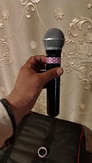 mobil ip tv: Shure PG58 simsiz mikrofon sistemi - Brend/model: Shure PG58 (dinamik — 2