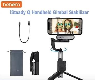 Hohem iSteady Q Handheld Gimbal Stabilizer - Smartfonlar üçün 1-oxlu