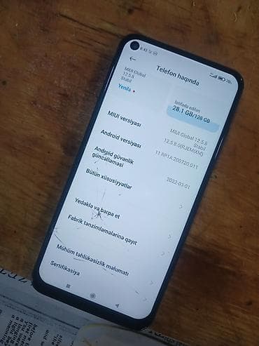 mi box s: Redmi Note 9T, 128 GB, rəng - Boz, İki sim kartlı — 4
