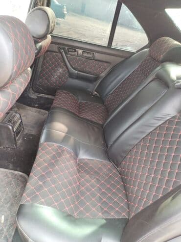 çeşqa maşın: BMW 5 Series (E34) sedan - Kuzov: 4 qapılı sedan, parlaq qırmızı — 3