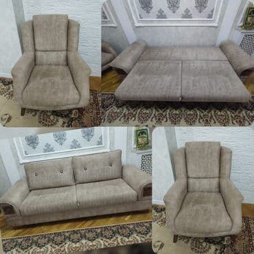 İşlənmiş, Divan, 2 kreslo