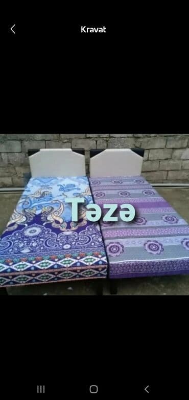 Ev üçün mebel: Yeni, Təknəfərlik çarpayı, Azərbaycan — 2