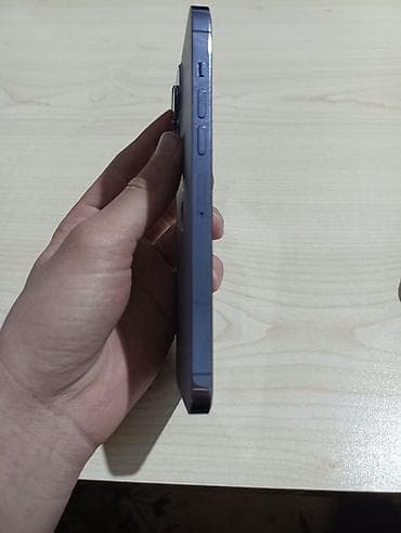 duyməli telfon: IPhone 13 Pro Max, 256 GB, Göy, Face ID — 3