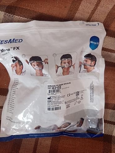 Tibbi maskalar: ResMed Mirage FX – burun maskası (CPAP/APAP/BiPAP üçün) Məhsul — 2