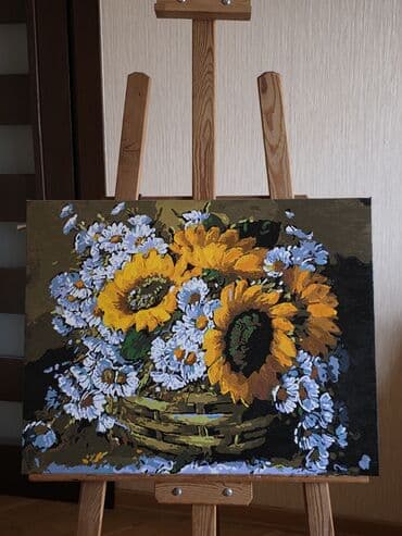 гобеленовые картины: Картины Холст.Акрил Гранаты 50×70,250 ман Африканка 60×75,250ман — 5