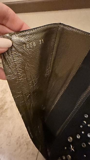 usaq gelinliyi: Rəng - Qara Çəkmələr, Ölçü: 31, Qız üçün — 4