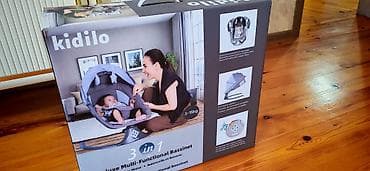 uşaq yelencek: Kidilo 3‑in‑1 Deluxe Multi‑Functional Bassinet - 3 funksiyalı dizayn — 2