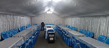 fransız dili kursu: Satılır mükəmməl tədbir çadırı və inventarı - Ölçü: geniş daxili — 6