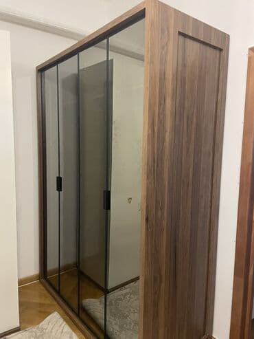 дешевый шкаф купе: Купе, 4 двери Прямой шкаф, Гардеробный шкаф, Турция — 2