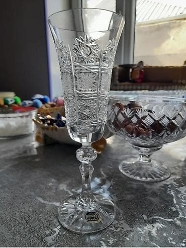 xalca ikinci el: Qədəhlər, Xrustal, Çexiya — 2