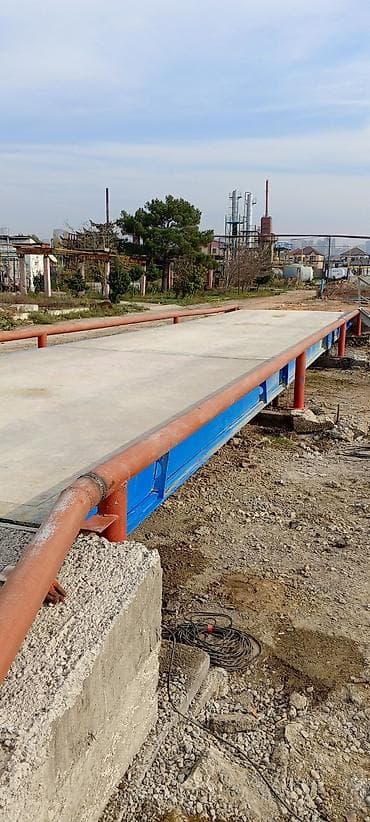 Soyuducu avadanlığı: Sənaye avtomobil tərəzisi – modul tipli, üstü beton platformalı - — 5
