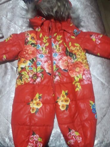 детские двойные шапки: 2- 3 yaşa kombinzon.Mexi naturaldır.Təzə kimi — 2