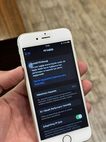 adapter iphone: IPhone 6s, 16 GB, Qızılı, Barmaq izi — 2