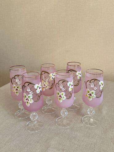 Qədəhlər, Şüşə, 6 ədədli dəst