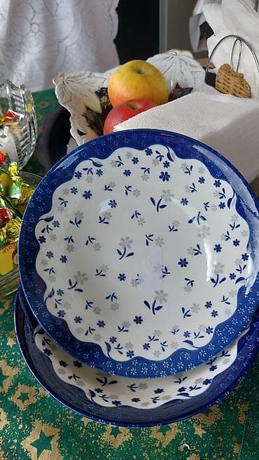 sor: Boşqablar, rəng - Ağ, Keramika — 1